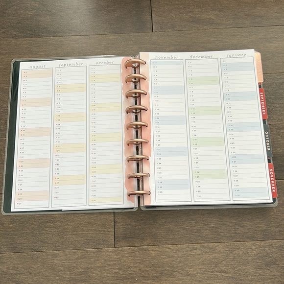 HAPPY PLANNER Classic School Student Teacher Edition Planner, 2020-2021 - Picture 6 of 12